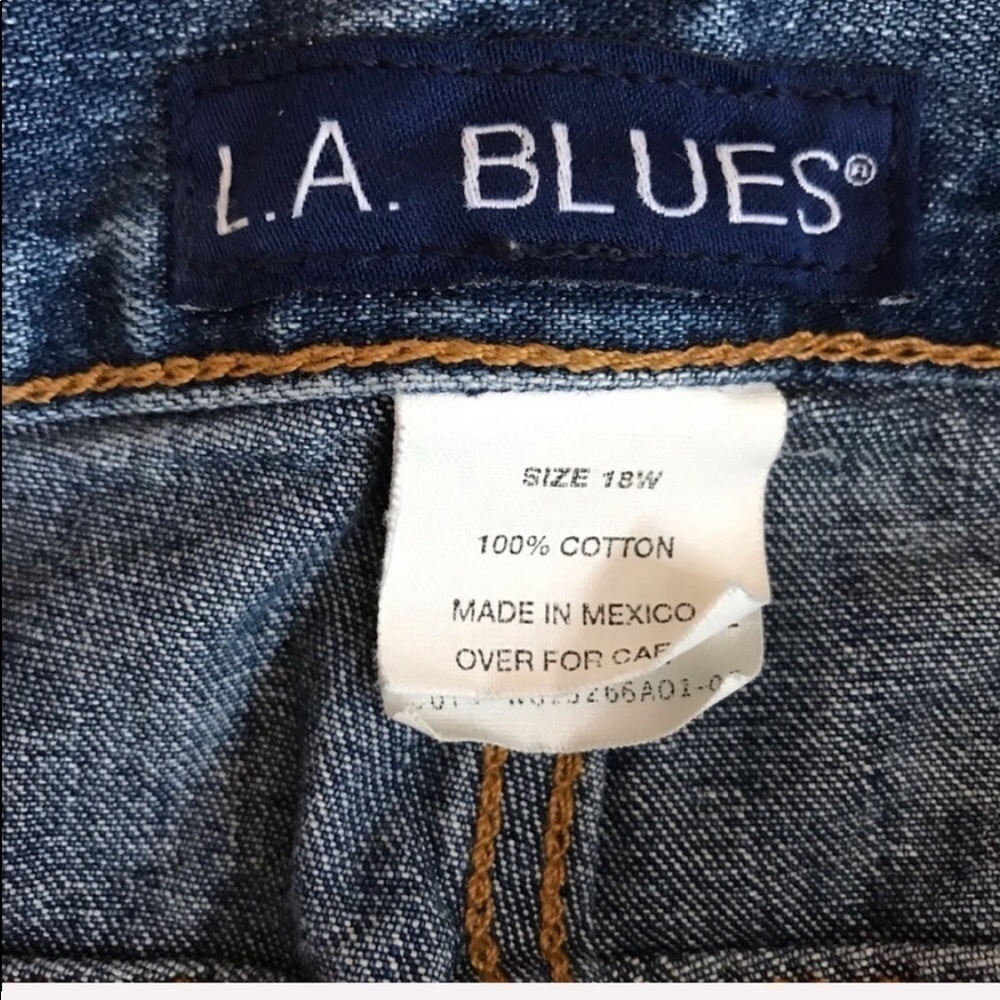 Vintage L.A. Blues high waisted mom jeans size 18W - Picture 4 of 9